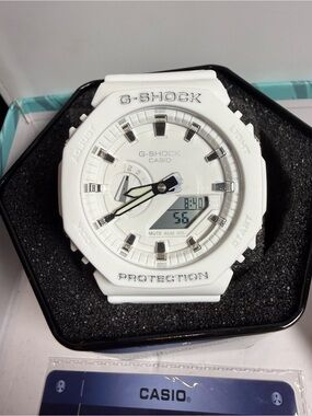 Casio G-Shock White Analog-Digital Sport Watch